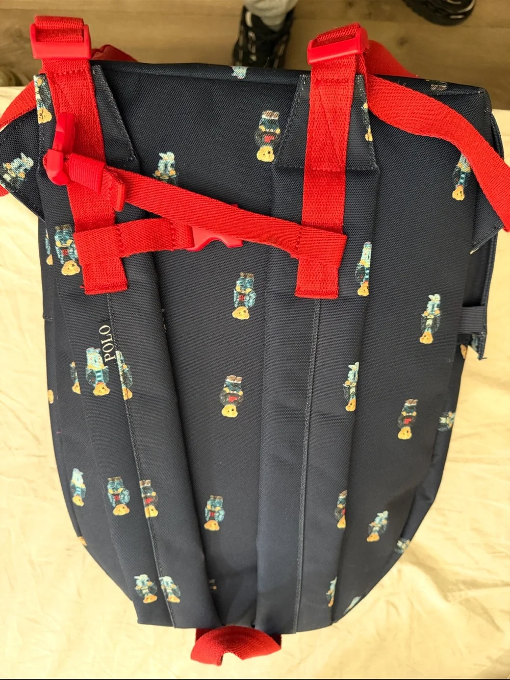 Ralph Lauren polo Navy Bear Print Men's Backpack